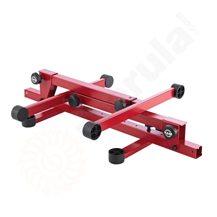 Konig & Meyer 18820-019-91 Table-style keyboard stand Omega Pro ruby red