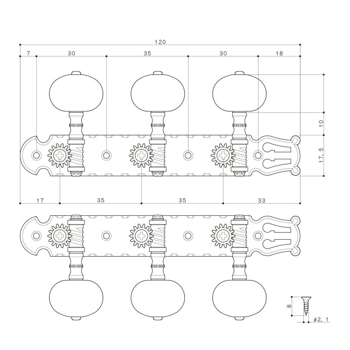 Acquista Gotoh 35g1600-2r online | Merula Strumenti Musicali