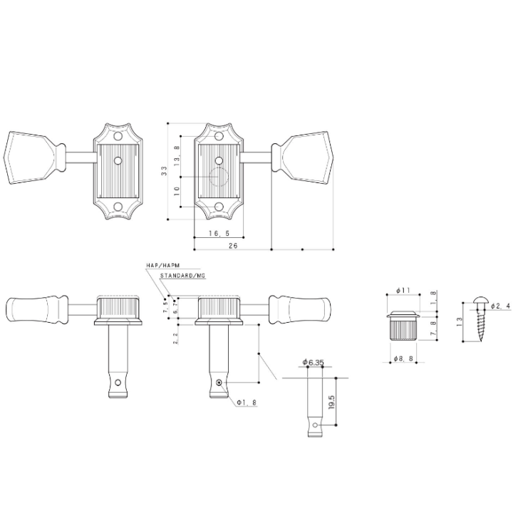 Gotoh - SD90-SL-NI