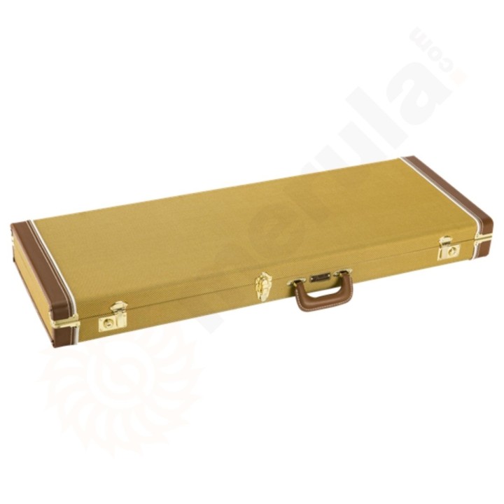 Fender Classic Series Wood Case - Strat/Tele, Tweed
