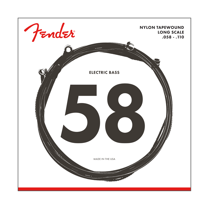 Acquista Fender 0739120406 Nylon Tape Wound 9120 58-110 online | Merula Strumenti Musicali