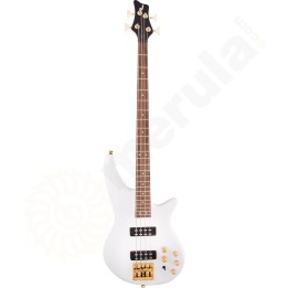 Jackson JS Series Spectra Bass JS3, Laurel Fingerboard, Snow White