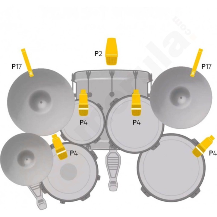 AKG - Drum Set Session 1 - Set Microfonico per Batteria
