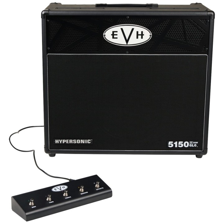 EVH 5150III Hypersonic 6L6 1x12, Black - Ampli combo