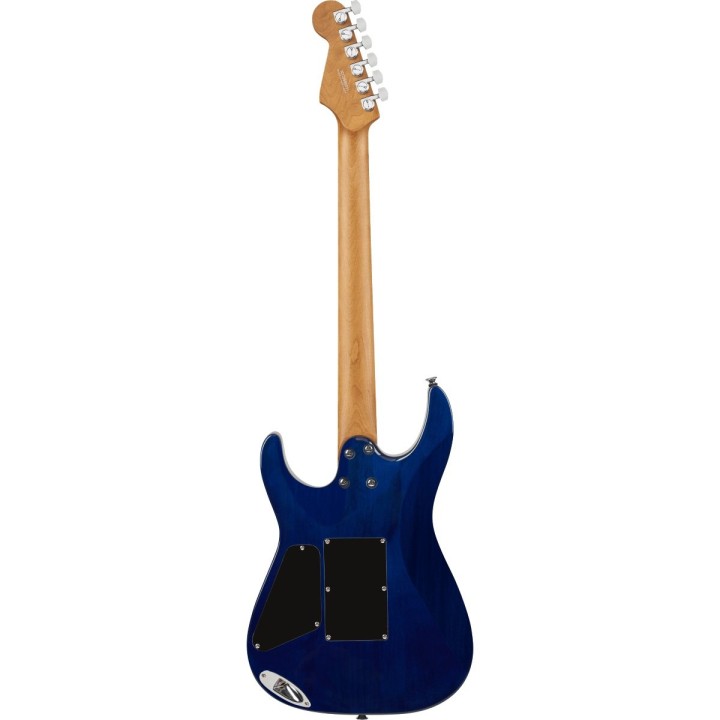 Charvel Pro-Mod Plus DK24 HH 2PT EB QM, Ebony Fingerboard - Chlorine Burst