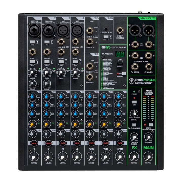 Mackie Pro FX10 V3 - Mixer 10 canali