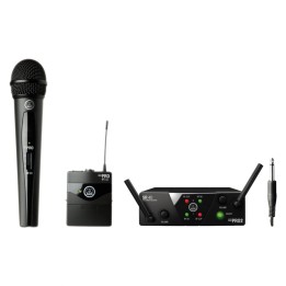 Akg - WMS40 Mini Dual Mix Sistema Wireless con Radiomicrofono e Bodypack