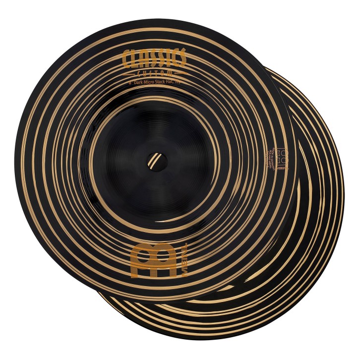 Acquista MEINL Classics Custom Dark 8" Micro Stack Hats - Cc8dah online | Merula Strumenti Musicali