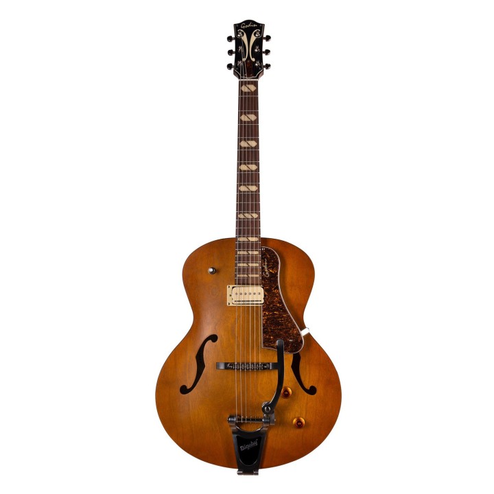 Godin 5th Avenue Jumbo P-Rail Harvest Gold