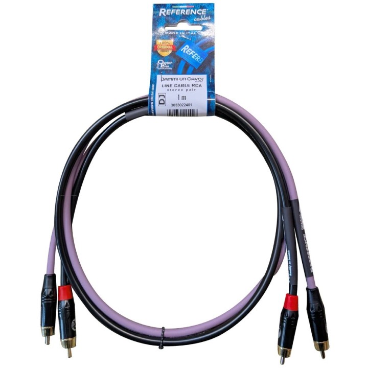 Reference Set Dammiuncavo Line Cable RCA-1M - Cavo professionale RCA