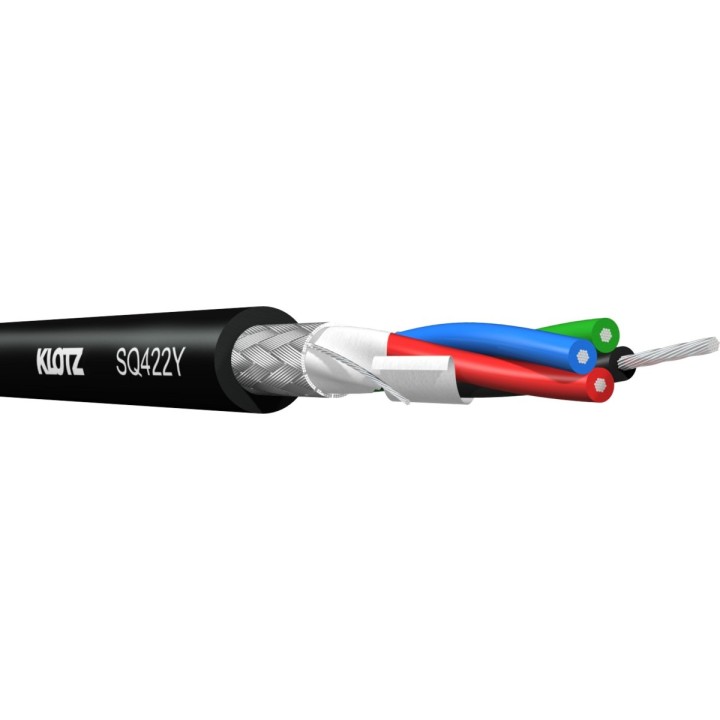 Klotz SQ422Y.100 - StarQuad Pro Audio Cable
