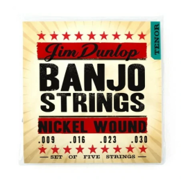 Acquista Dunlop Djn0930 Banjo Nickel Wound, Tenor Set/4 4500504 online | Merula Strumenti Musicali