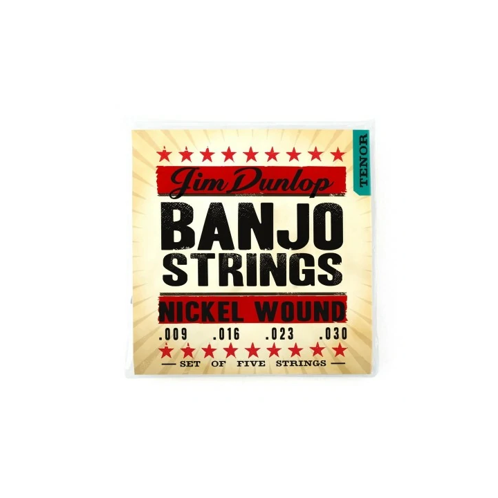 Acquista Dunlop Djn0930 Banjo Nickel Wound, Tenor Set/4 4500504 online | Merula Strumenti Musicali