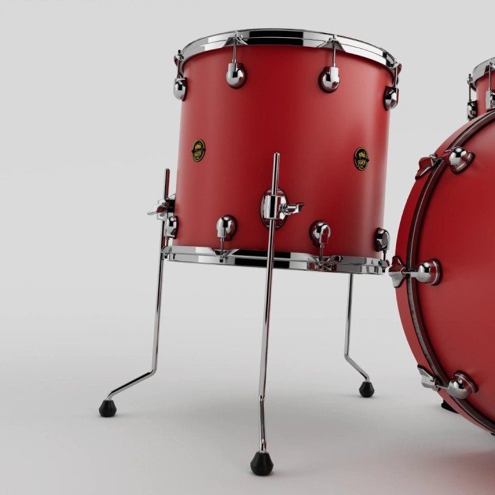 Acquista DRUMSOUND Fury Studio Fire Red Matte Laquer - Fy-Studio-Fr online | Merula Strumenti Musicali