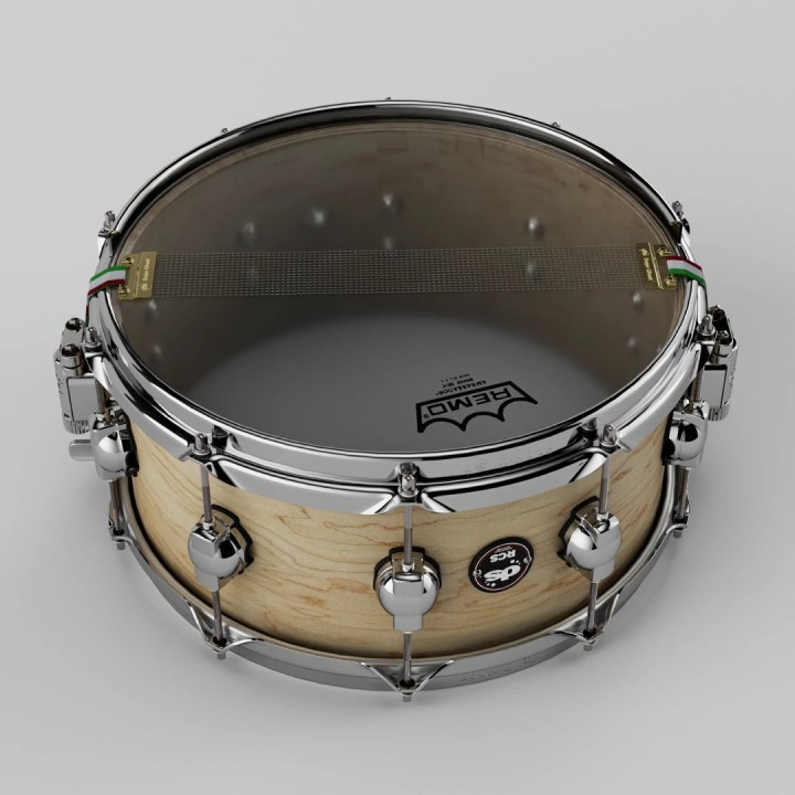 Acquista DRUMSOUND Rebel Custom Shop 14" X 6,5" All Maple Snare RCS online | Merula Strumenti Musicali