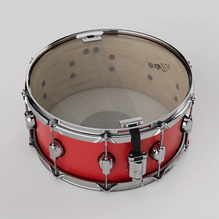 Acquista DRUMSOUND Fury Snare 14"x6,5" Fire Red Matte Lacquer - Fy64-S1465-Fr online | Merula Strumenti Musicali