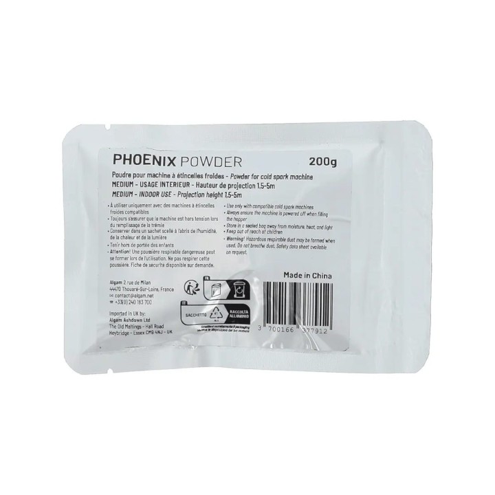 Algam Lighting Phoenix Powder - Polvere per Fontane Luminose