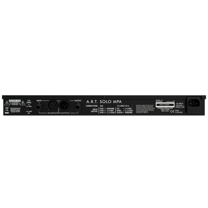 Art Solo Mpa - Preamp Valvolare
