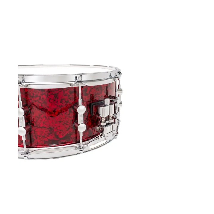 Sonor Momentum Series Rullante 14"x6.5" In Acero - Red Pearl