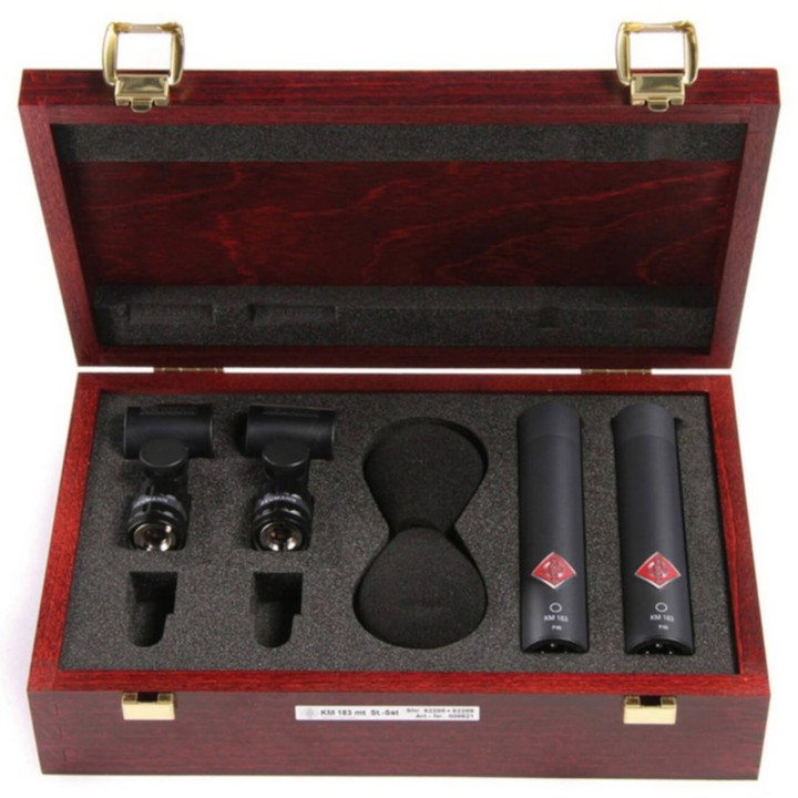 Neumann - KM 185 MT Stereo Set Microfono a Condensatore a Diaframma Piccolo