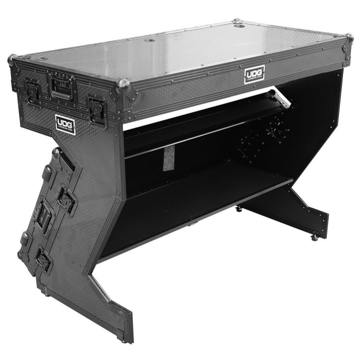 Acquista Udg U91072bl -Ultimate Flight Case Portable Z-Style Dj Table Black Plus (Wheels) online | Merula Strumenti Musicali