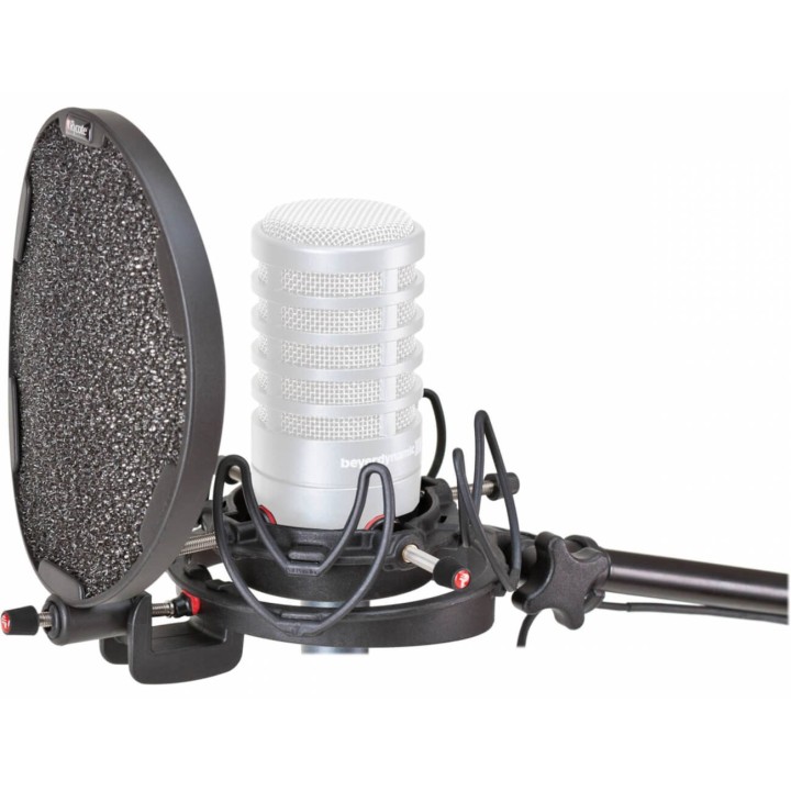Rycote - InVision USM-VB Studio Kit Shock Mount e Filtro Antipop per Microfono