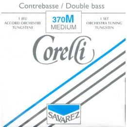 Corelli - 370M Set Contrabbasso Orchestra Tungsteno Medio