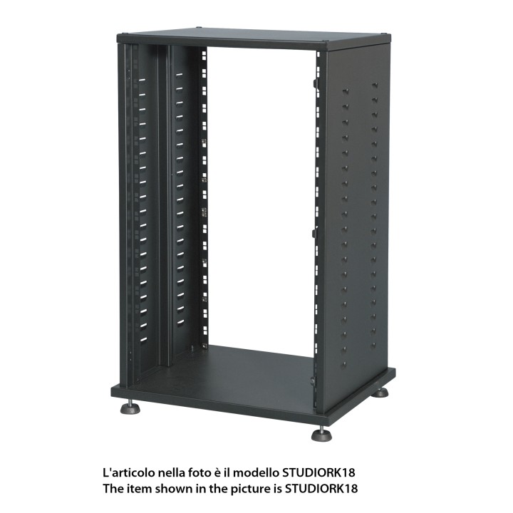 Supporti rack professionali da 19' 24 unità proel studio rk 24