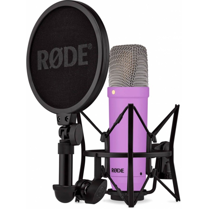 Rode - NT1 Signature Series Purple Microfono a Condensatore a Largo Diaframma