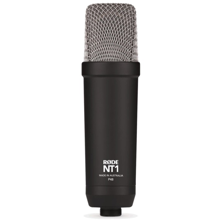 Rode - NT1 Signature Series Black Microfono a Condensatore a Largo Diaframma