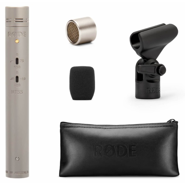 Rode - NT55 Microfono a Condensatore a Diaframma Piccolo