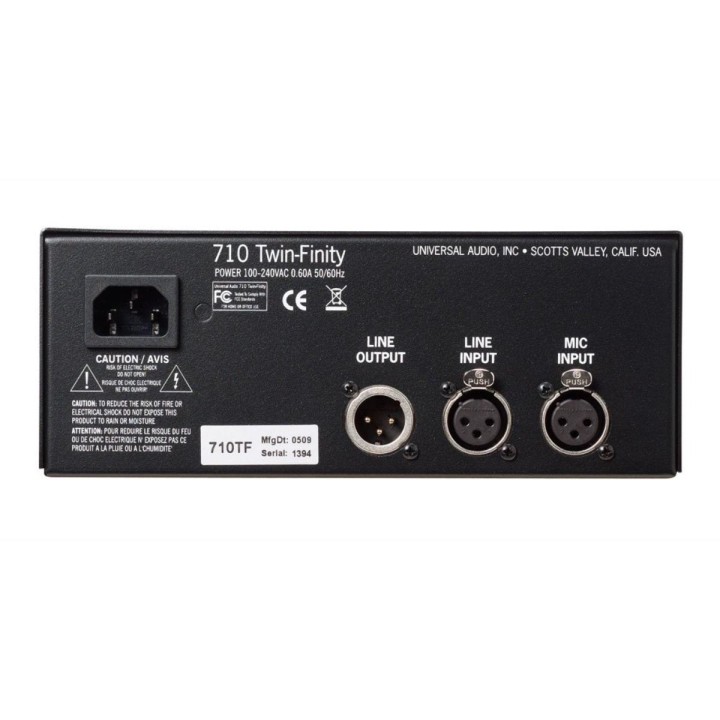 Universal Audio 710 Twin-Finity - Preamplificatore microfonico