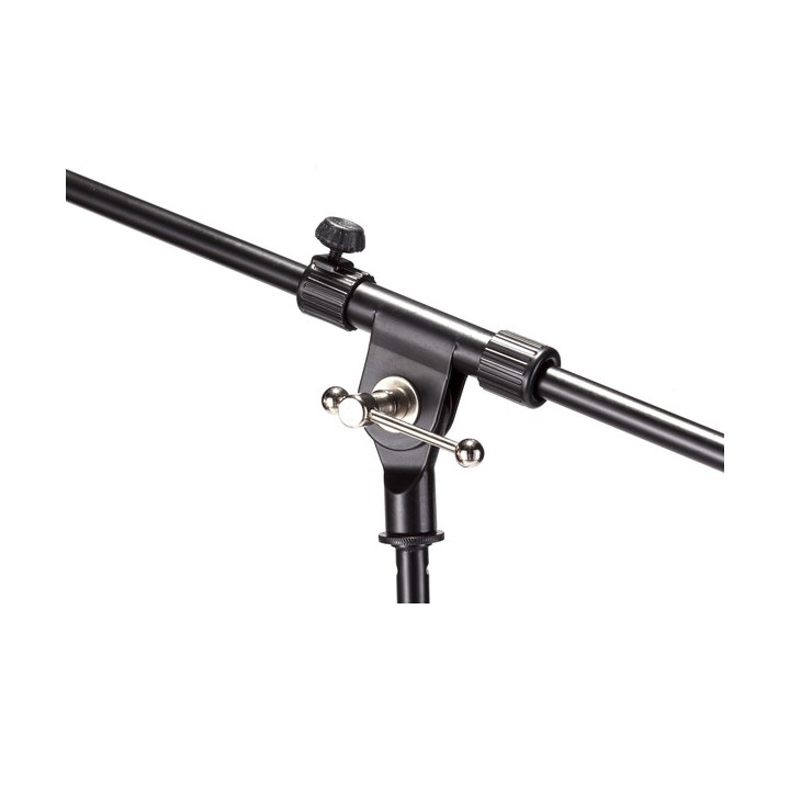 asta professionale con giraffa per microfono proel rsm 195 black
