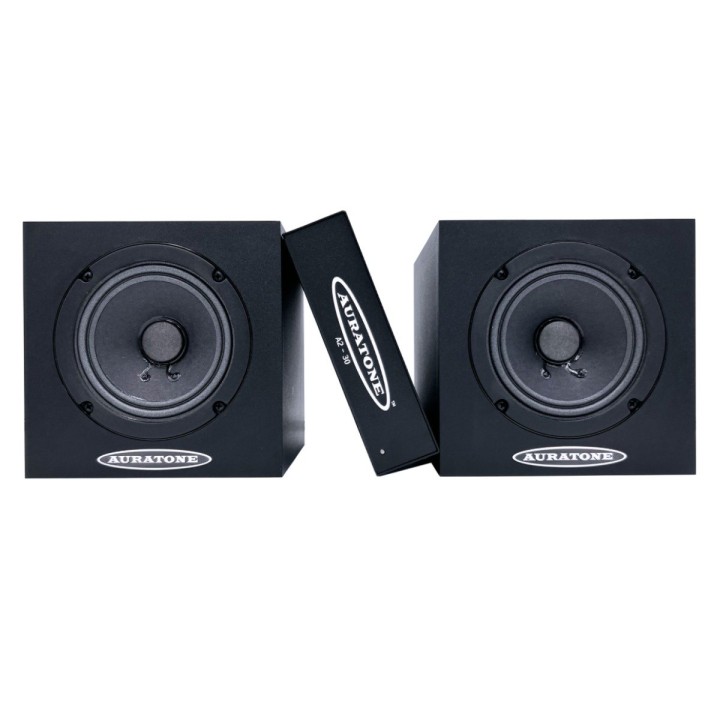 Auratone 5C Coppia Black bundle con A2-30