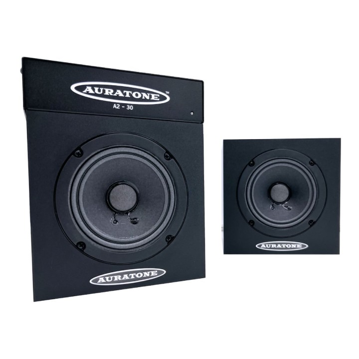 Auratone 5C Coppia Black bundle con A2-30