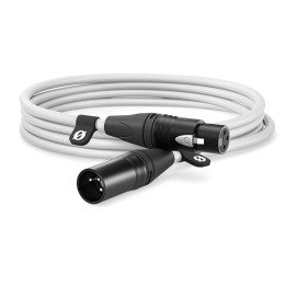 Rode - XLR3M White Cavo Microfono XLR da 3 metri