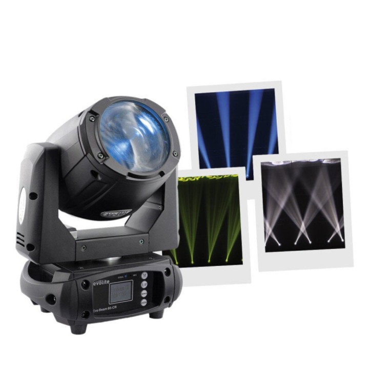 Evolite Evo Beam 60-CR - Testa Mobile Beam