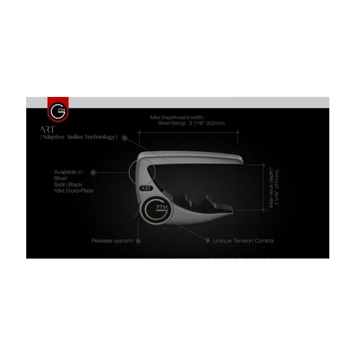 G7TH - Performance 3 ART Classical Silver Capo