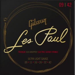 Acquista Gibson Seg-Les9 Les Paul Premium Ultra-Light 9-42 online | Merula Strumenti Musicali