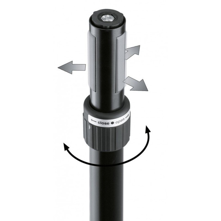 Konig & Meyer - 21441-000-55 Adapter Sleeve Ring Lock Black