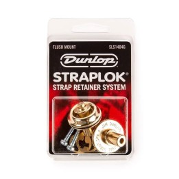 Acquista Dunlop Sls1404g Straplok Flush Mount Strap Retainer System, Gold 4505670 online | Merula Strumenti Musicali