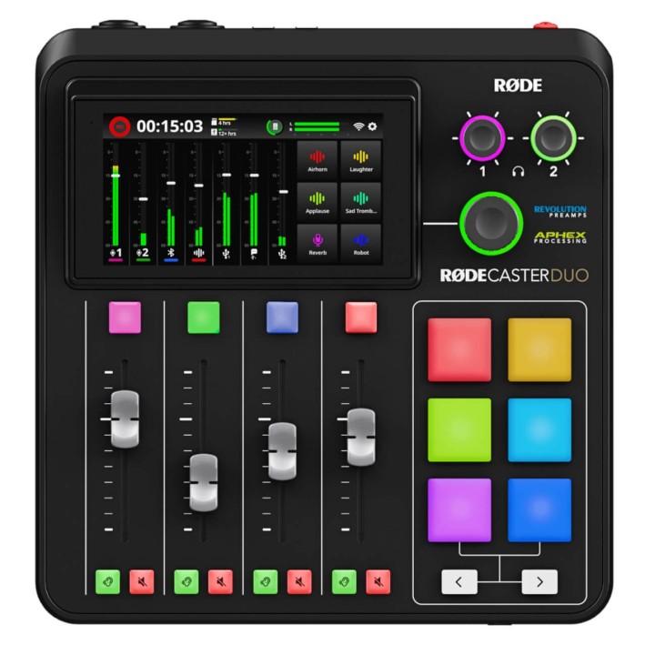 Rode - RØDECaster Duo Studio di Produzione Audio Integrato
