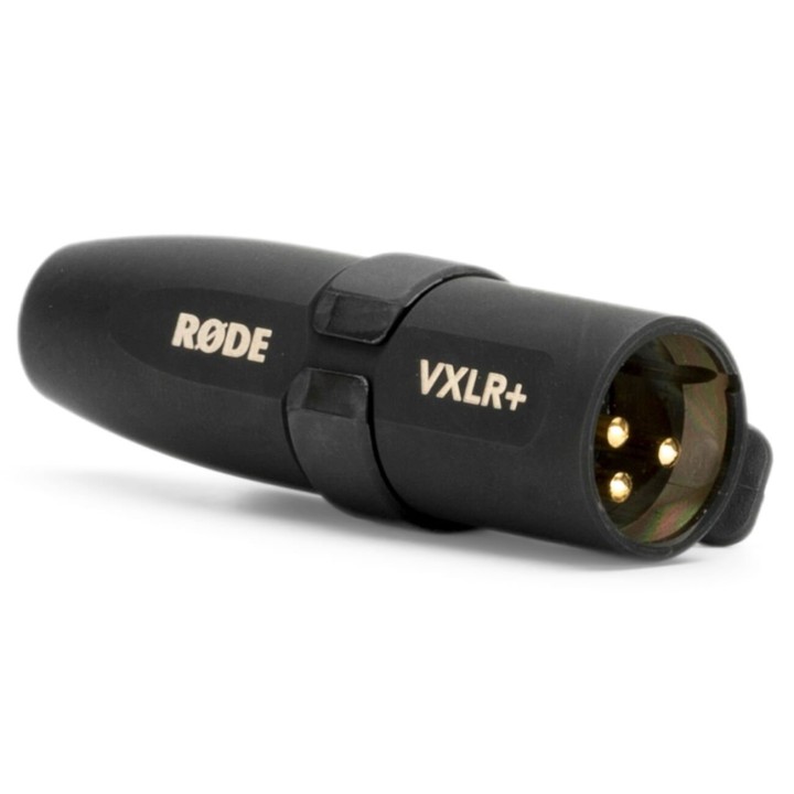 Rode - VXLR+ Adattatore da 3.5mm TRS a XLR con Convertitore di Alimentazione