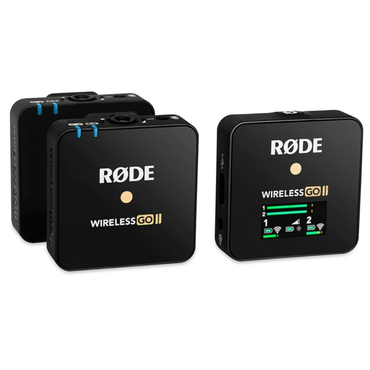 Rode - Wireless GO II Sistema Microfonico Wireless Ultracompatto
