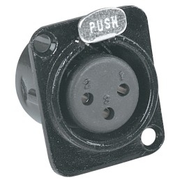Acquista PROEL Xlr3fdlbk online | Merula Strumenti Musicali