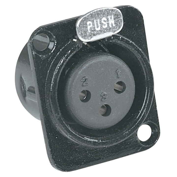Acquista PROEL Xlr3fdlbk online | Merula Strumenti Musicali