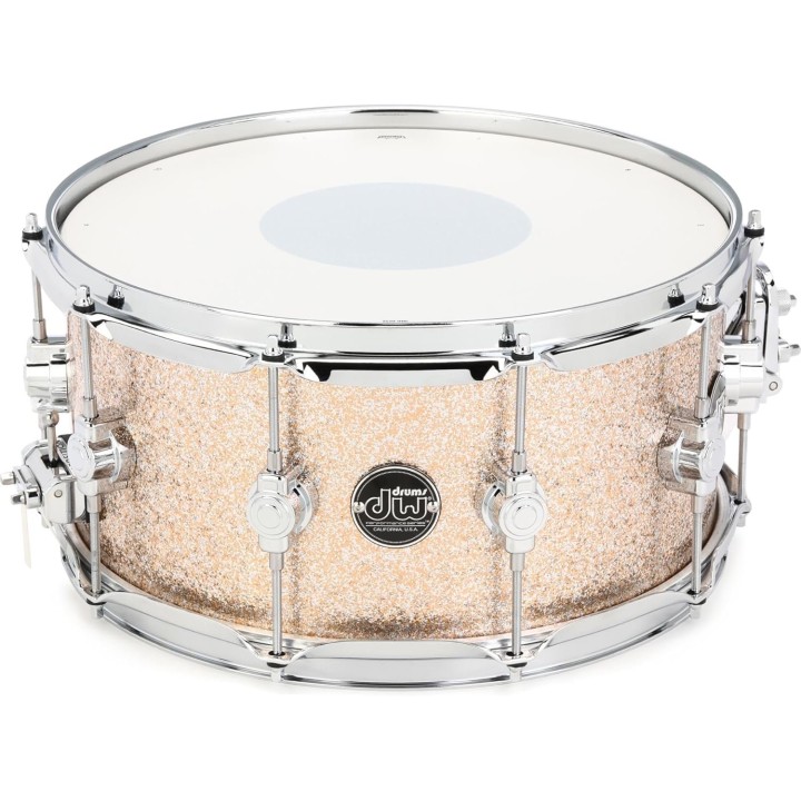 Drum Workshop DW Performance Snare 6.5x14 Bermuda Sparkle Rullante in acero