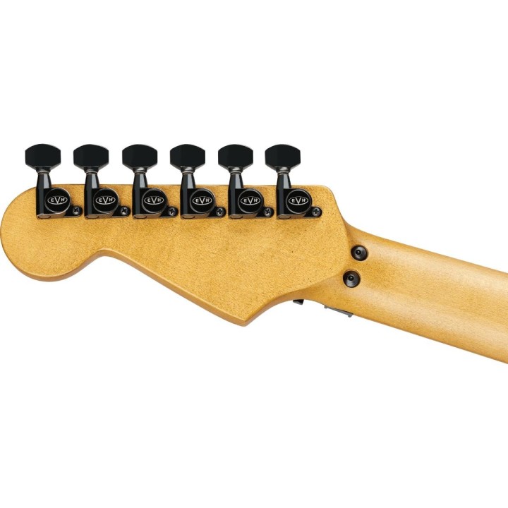 EVH - Limited Edition Striped Series Frankenstein Frankie BLK/YLW, DISTRESSED