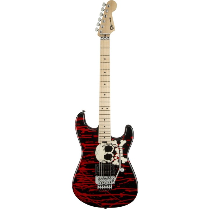 Charvel - Warren DeMartini Signature Pro-Mod Blood and Skull