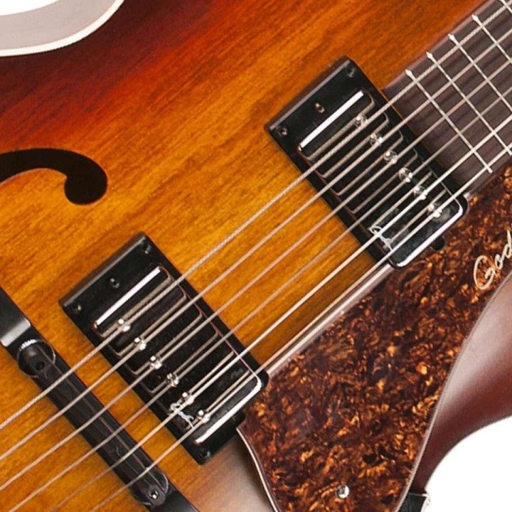 Godin - 5th Avenue Cw Kingpin II HB Cognac Burst